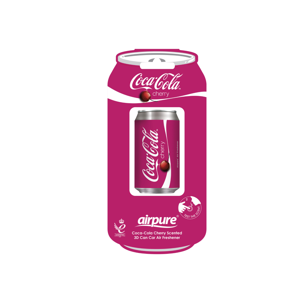 Coca Cola 3D Vent Can Cherry