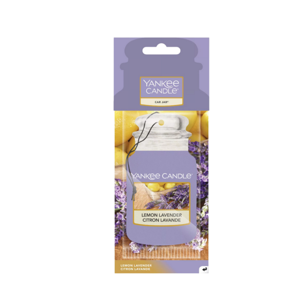 Yankee Candle Car Jar Hanging Lemon Lavender